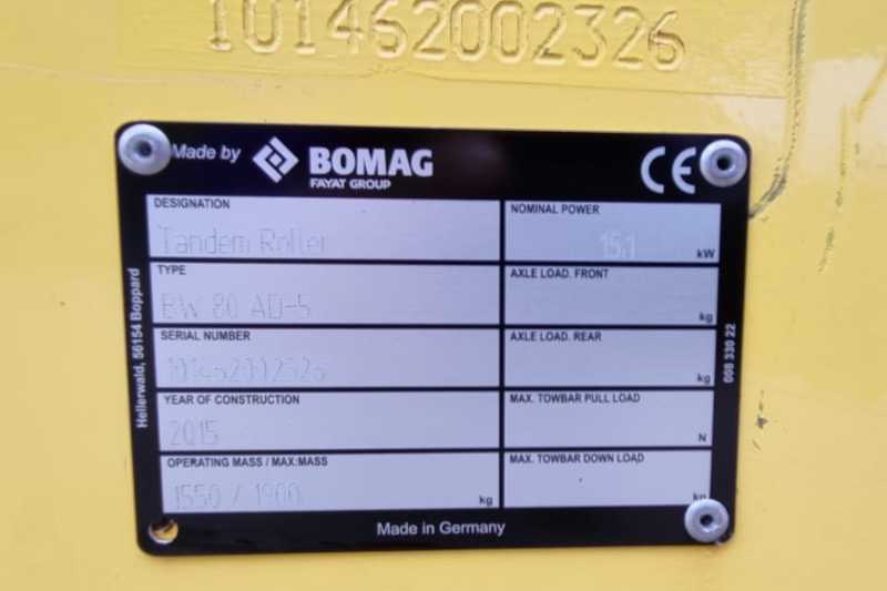 OmecoHub - Immagine BOMAG BW80AD-5